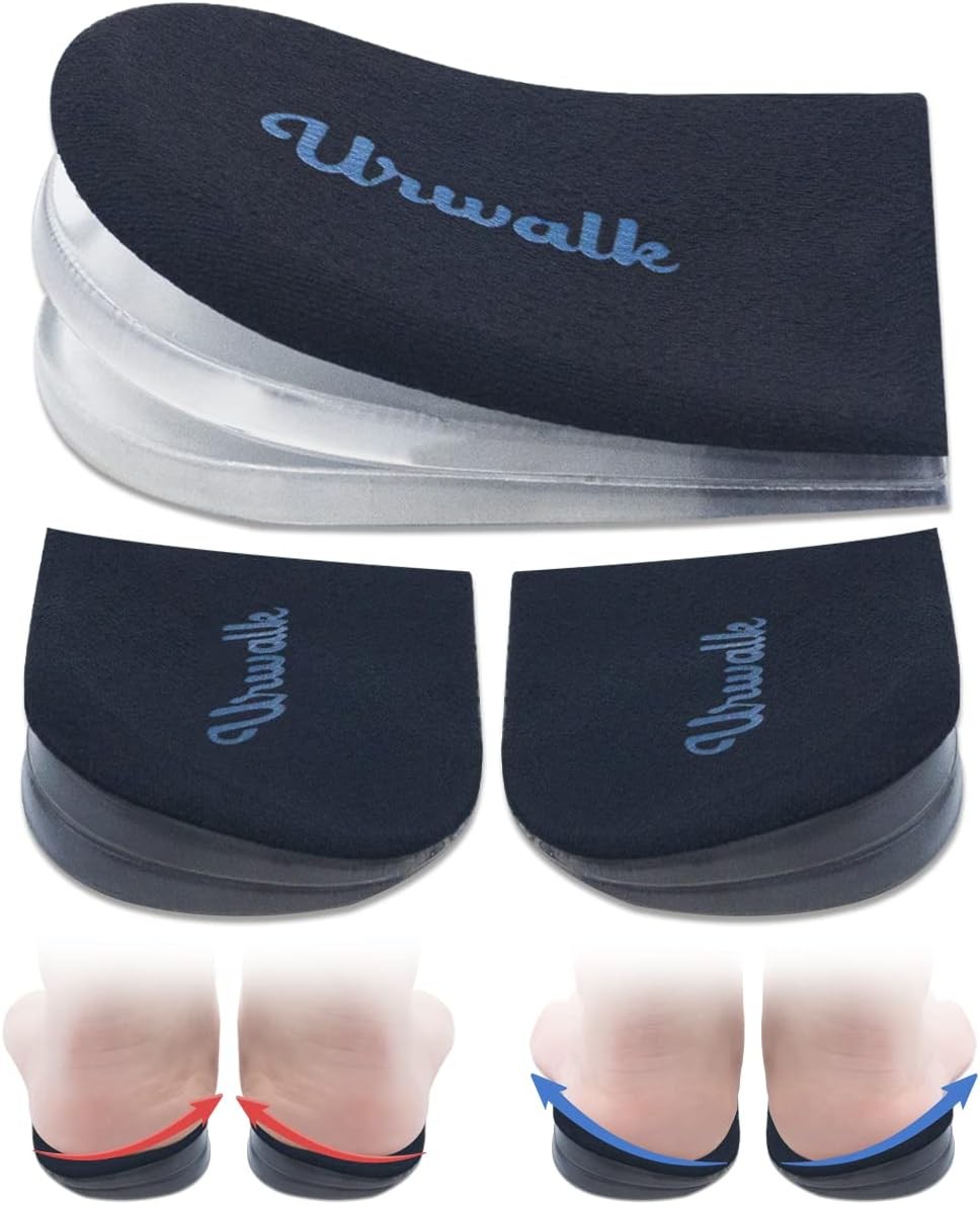 3 Layers Adjustable Supination & Over - Pronation Adhesive Corrective Black