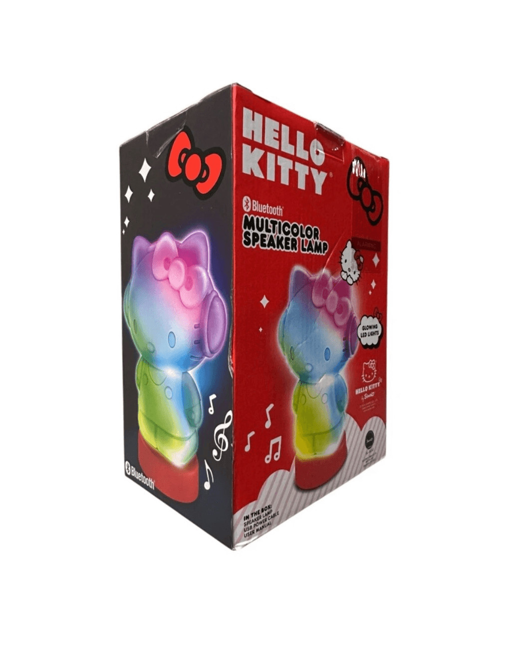Hello Kitty Multicolor Speaker Lamp Bluetooth Glowing Speaker New NEW