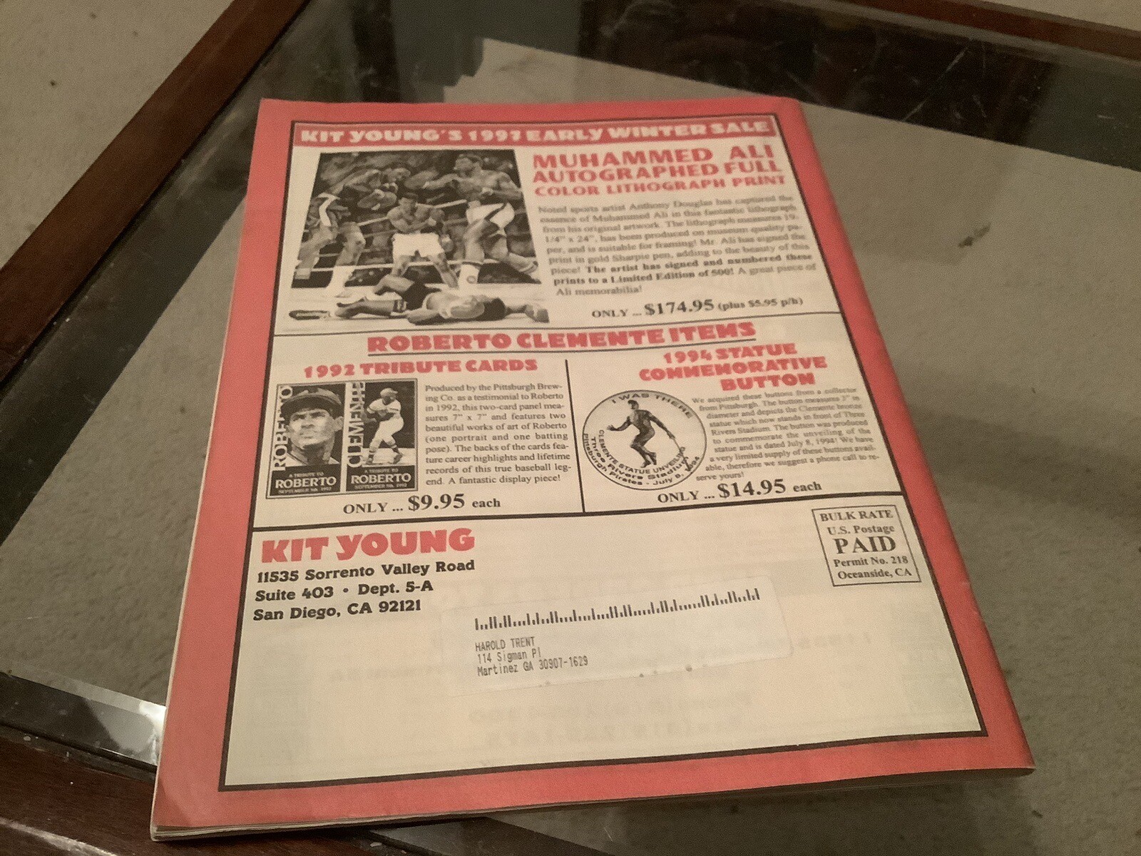 Kit Young's 1997 Winter Sale Guide Mickey Mantle Baseball