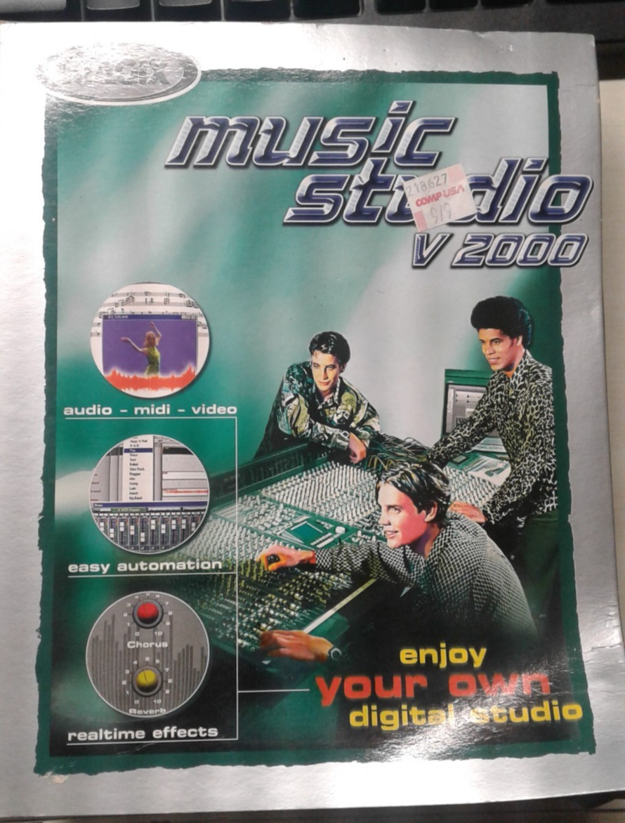 Vtg Magix Music Studio v2000 Windows CD-ROM 95-98   windows95-98-NT