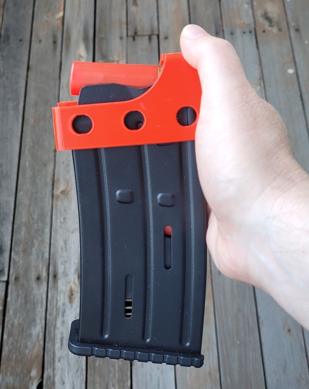 Thumb Saver magazine  Loader for Turkish 12-Gauge Magazine