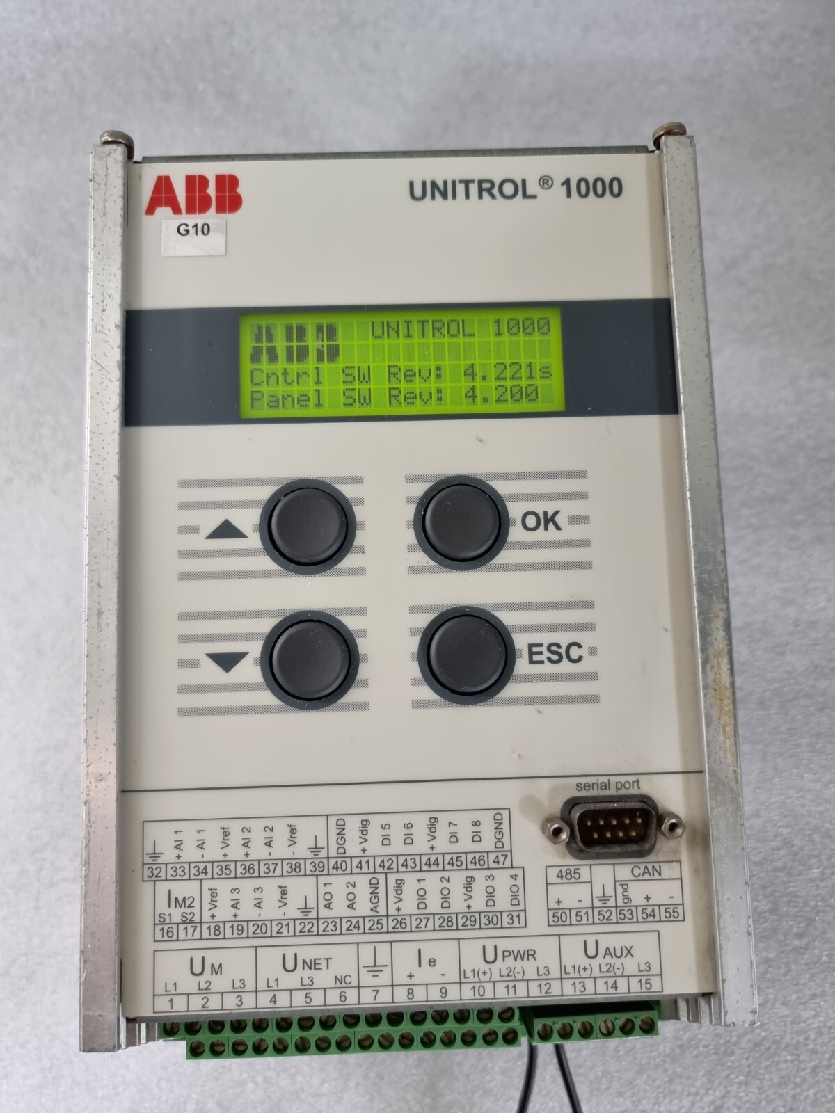 ABB UNITROL 1000 Voltage Regulator 3BHE014557R0005