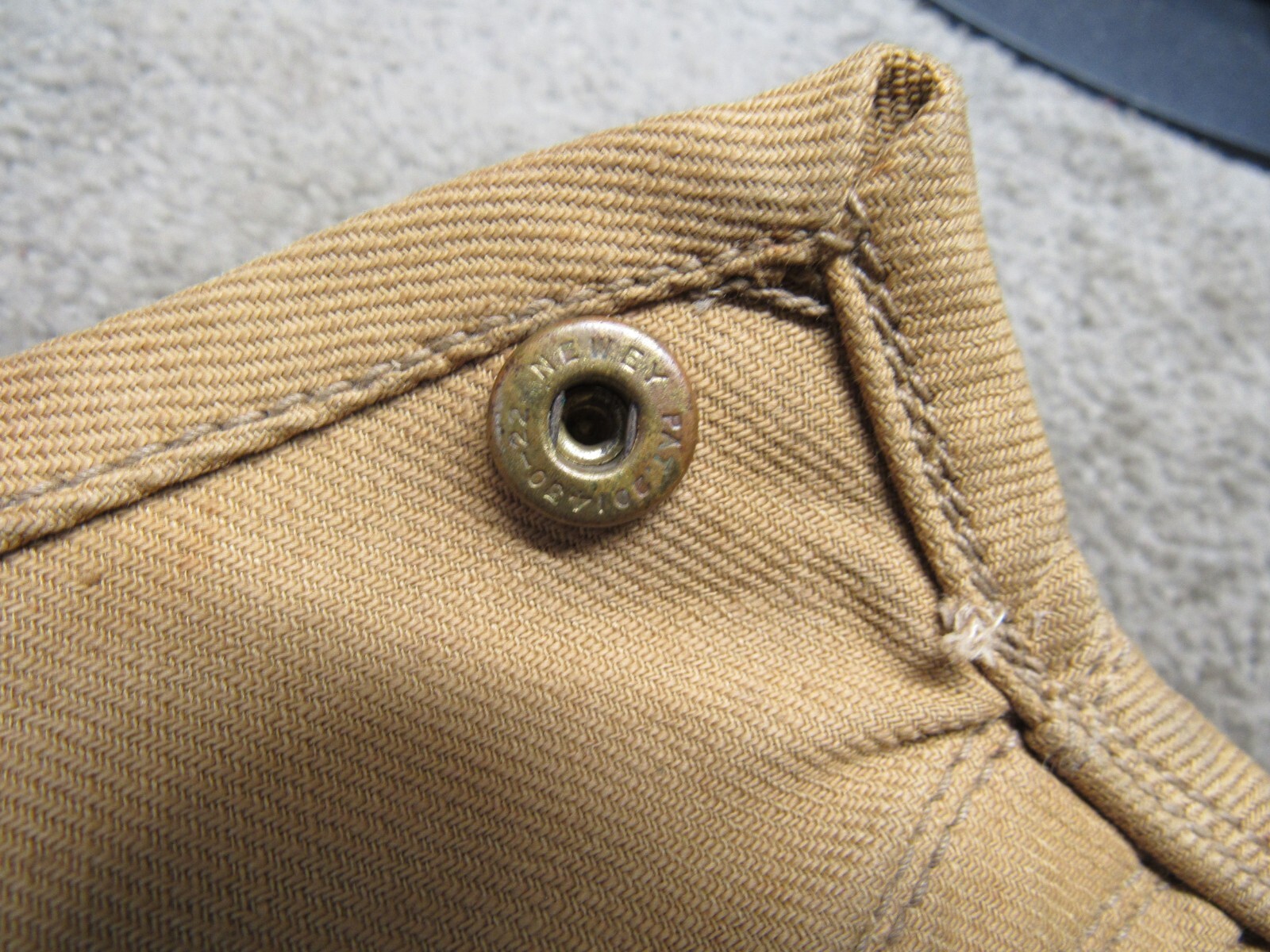 British WW2 Lee Enfield Action Cover Khaki Canvas