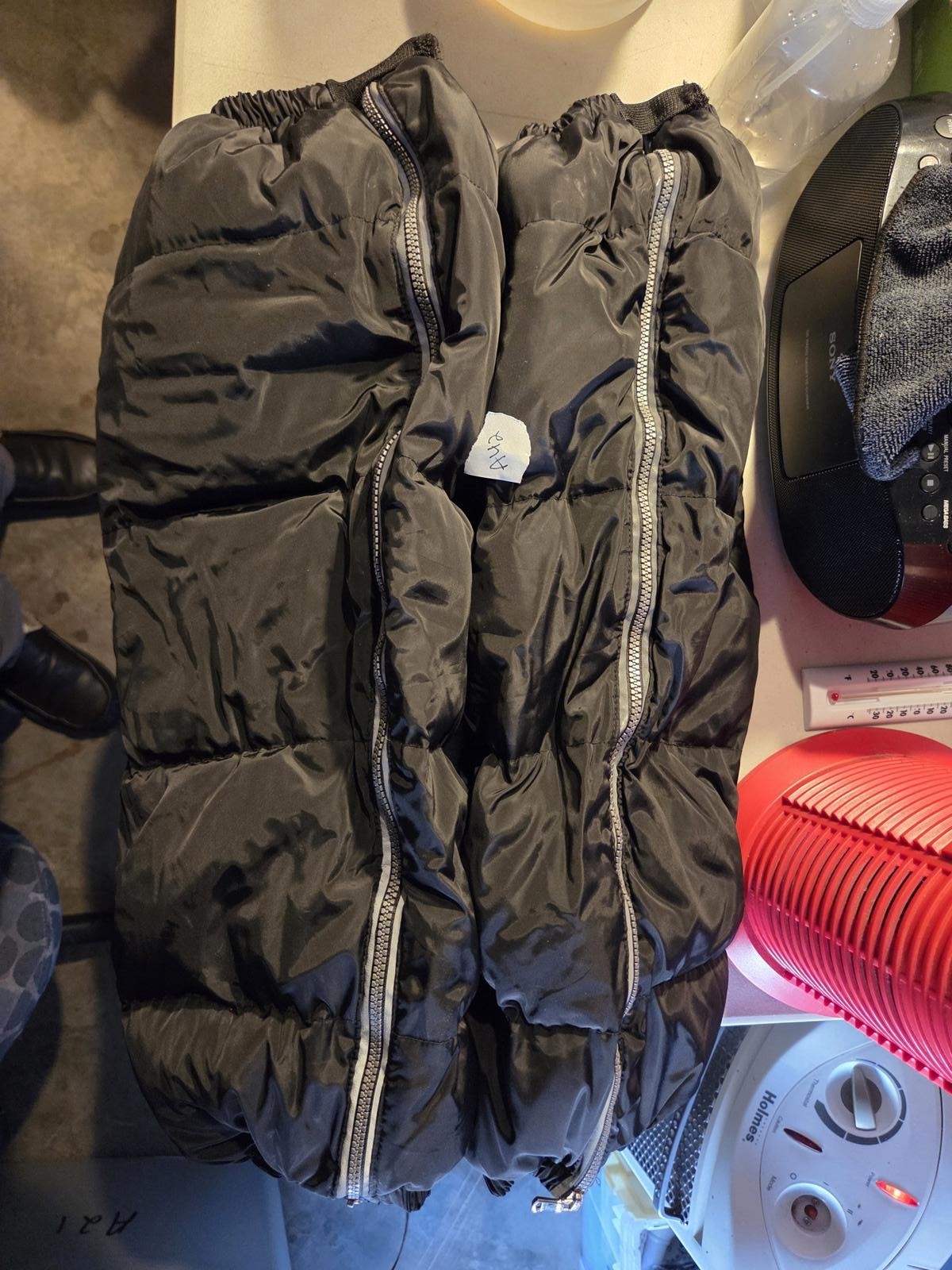 Insulated Leg Sleeves | Snow Pant Legs Set - Insulated Leg Protection - 27.5"