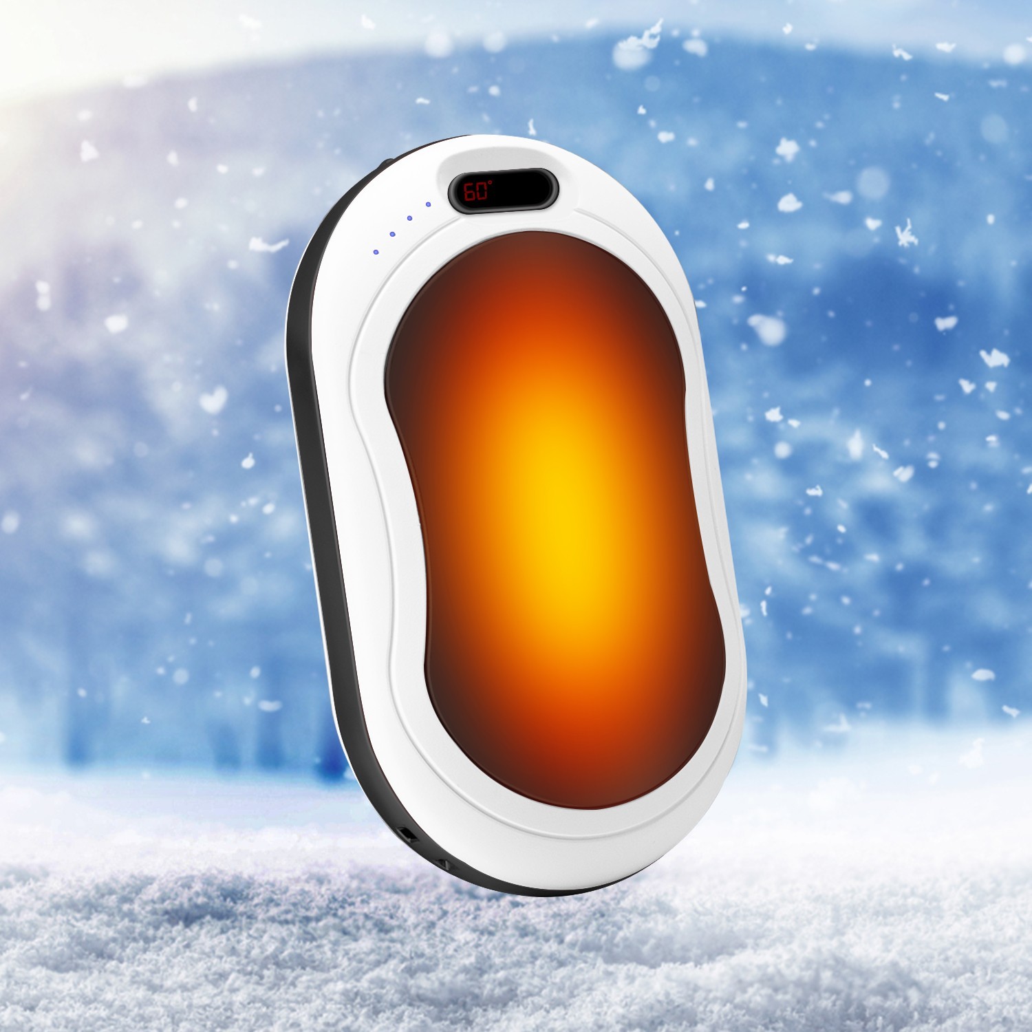 Hand Warmers Rechargeable 10000mAh Portable Electric Hand Warmer Winter Gifts