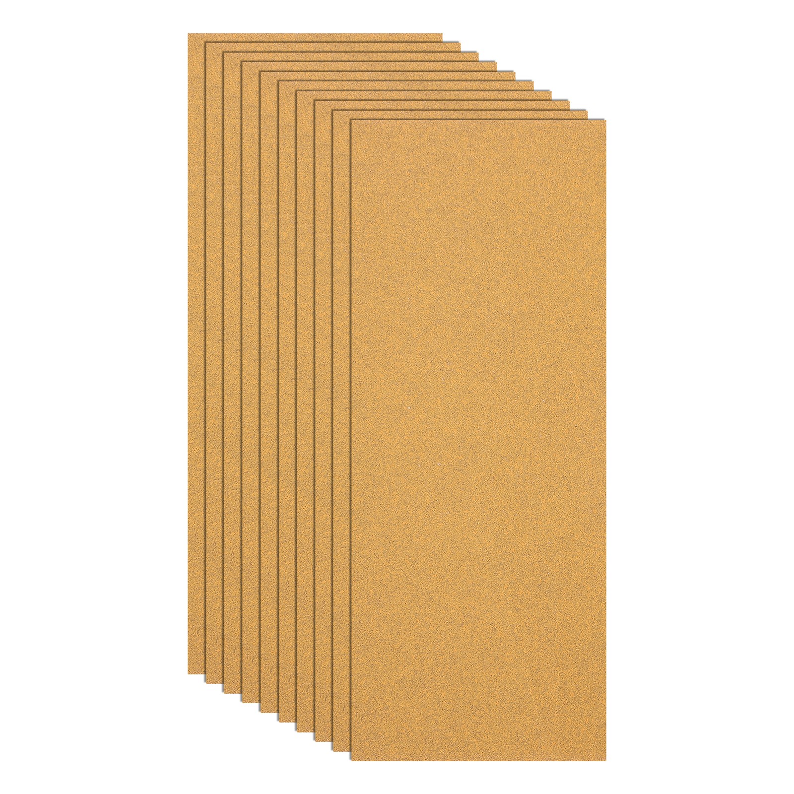 10 Pack 3.6" x 9" Sandpaper, 100 Grit Sand Paper for Wood Furniture Floor