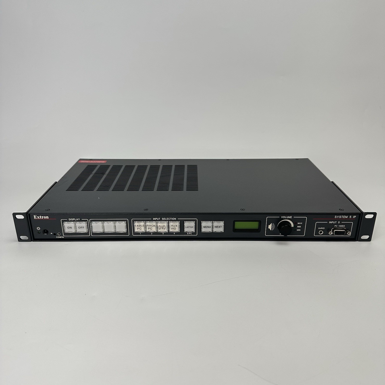 Extron System 5 IP Multi-Format Switcher – 5 Input AV Control – Used, Rack Ears