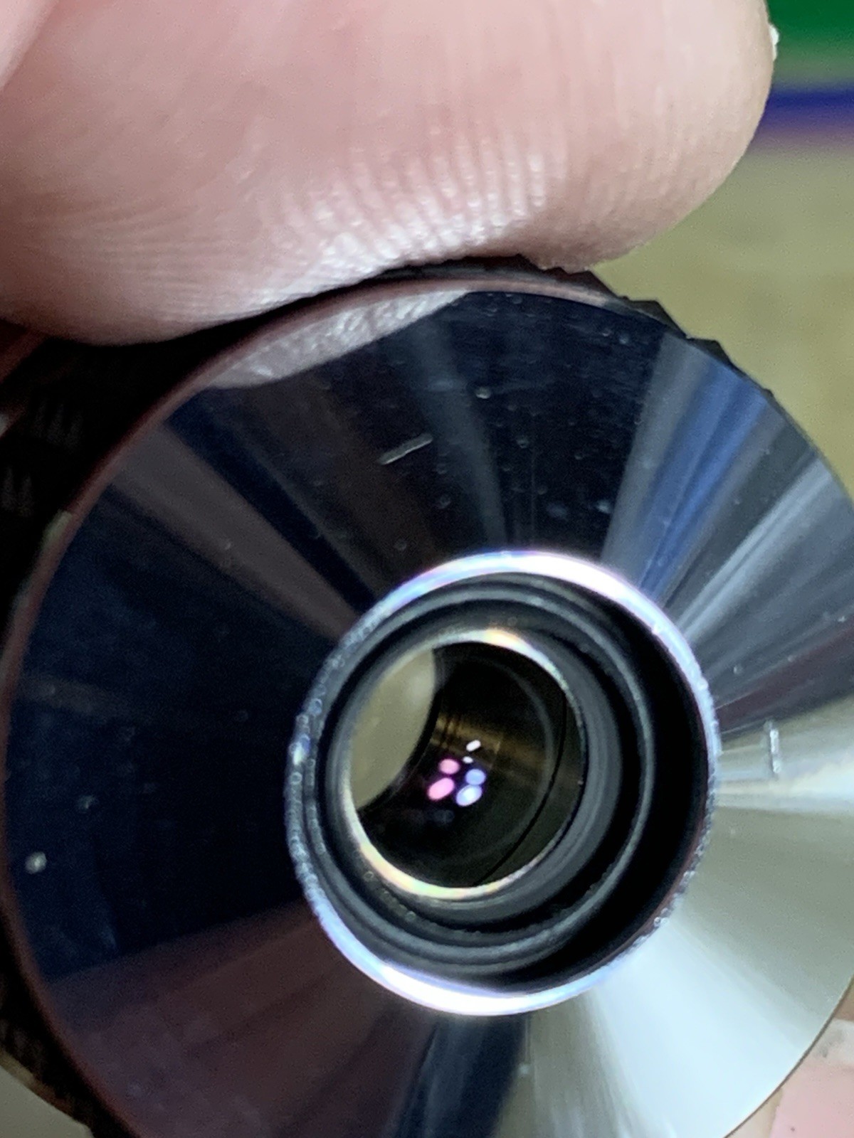 Olympus Microscope 4x Objective A 4 PO 0.10 160/- 100589 pulled Off BH2 Pol