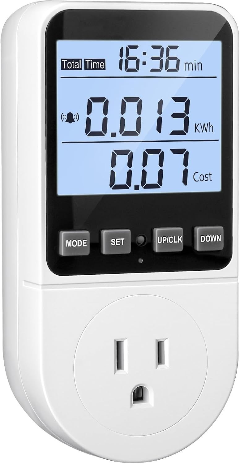 Upgraded Watt Meter Home Energy Monitor Plug Electricity Usage Kill A Watt