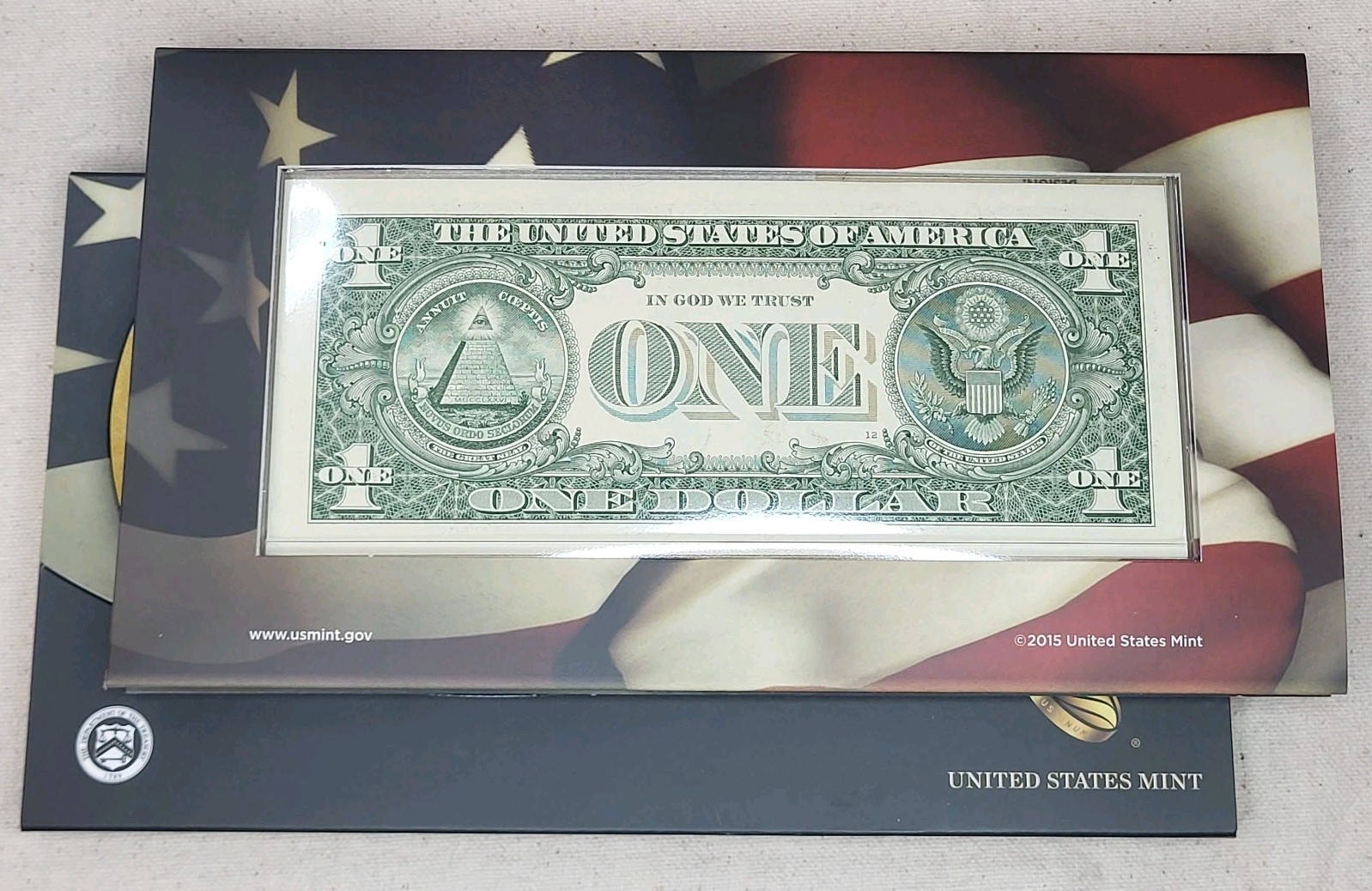 2016 Native American Coin & Currency Set $1 Note Dollar Code Talkers OGP COA