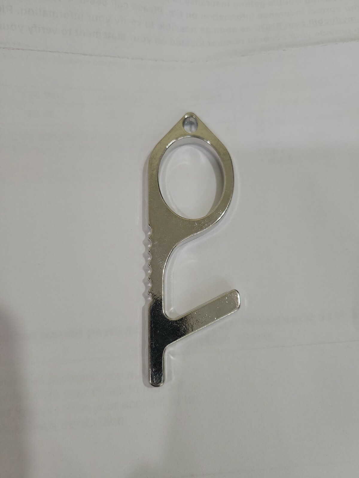 3pk.  Hands Free Key Tool Chain Door Opener Portable Hygienic Elevator Handle