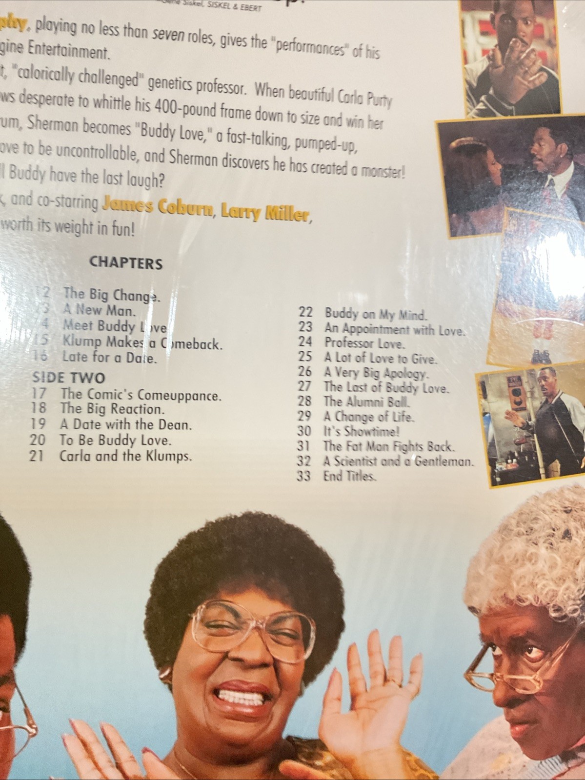 Eddie Murphy THE NUTTY PROFESSOR Digital Laserdisc Letterboxed Edition MCA