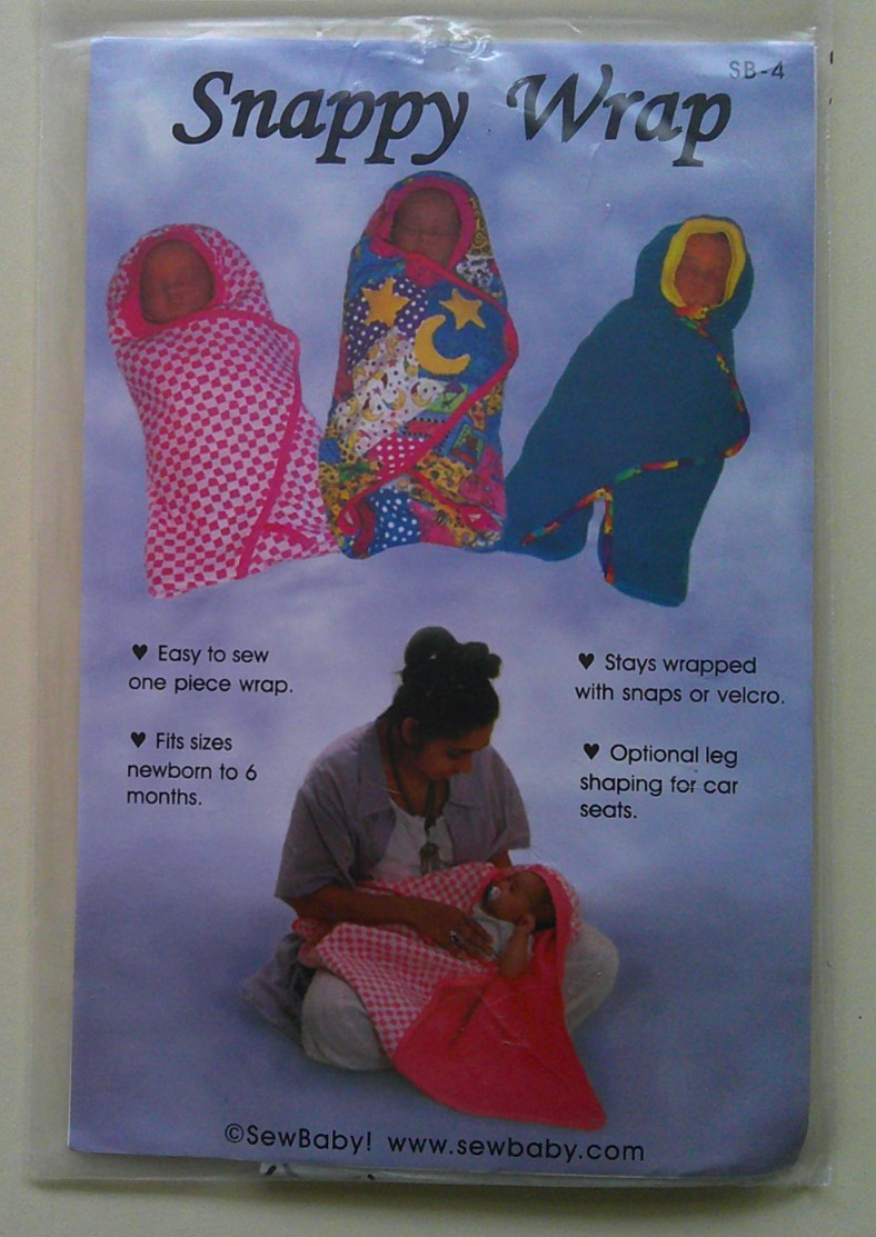 Snappy wrap for baby  quilt pattern * A19