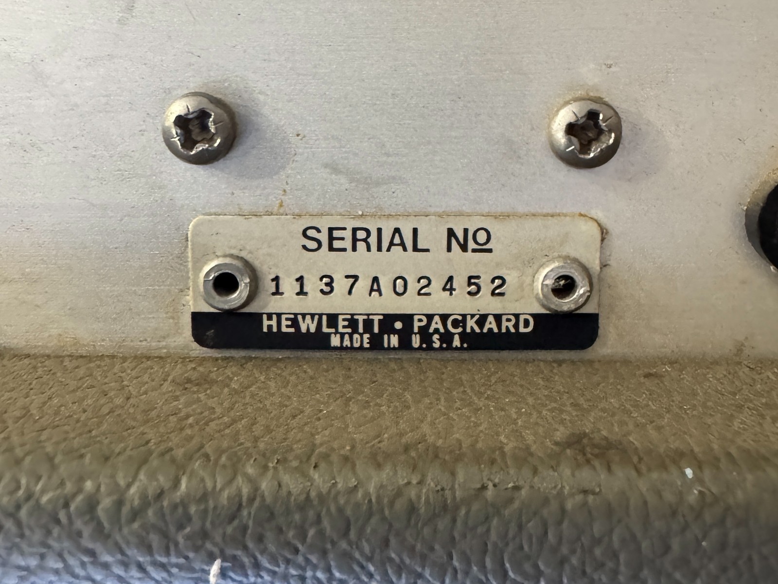 HP 333A Distortion Analyzer Hewlett Packard Vintage Audio Test Equipment