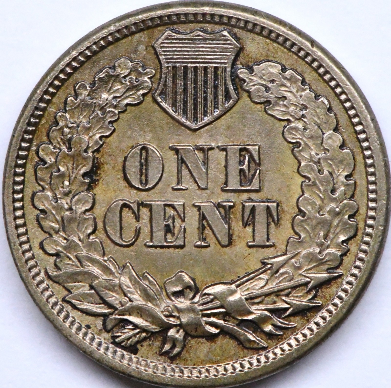 1862 indian head penny in a high grade