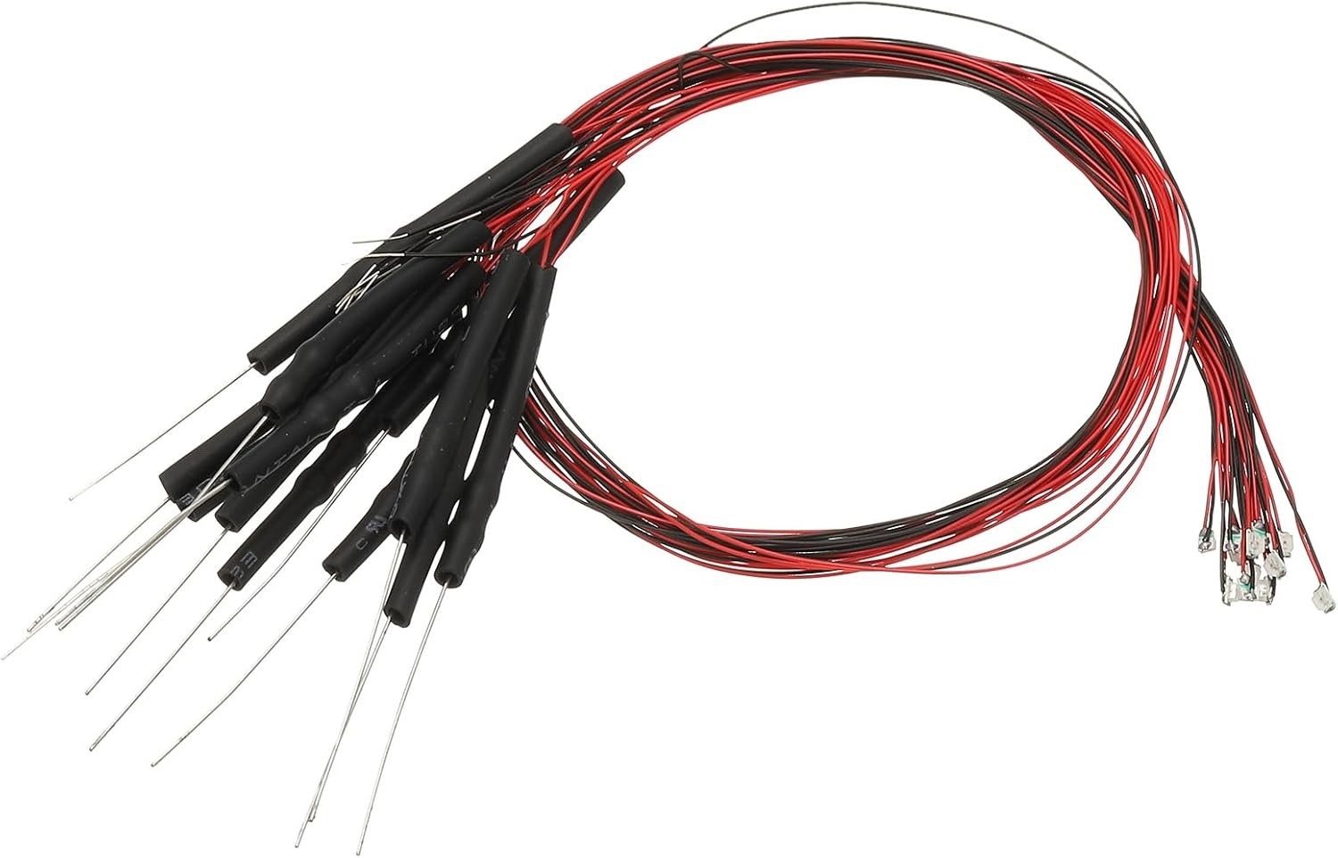 0805 Pre-Wired Micro LED 9-12V 10pcs SMD Mini Light 9.8" Wire for DIY Model