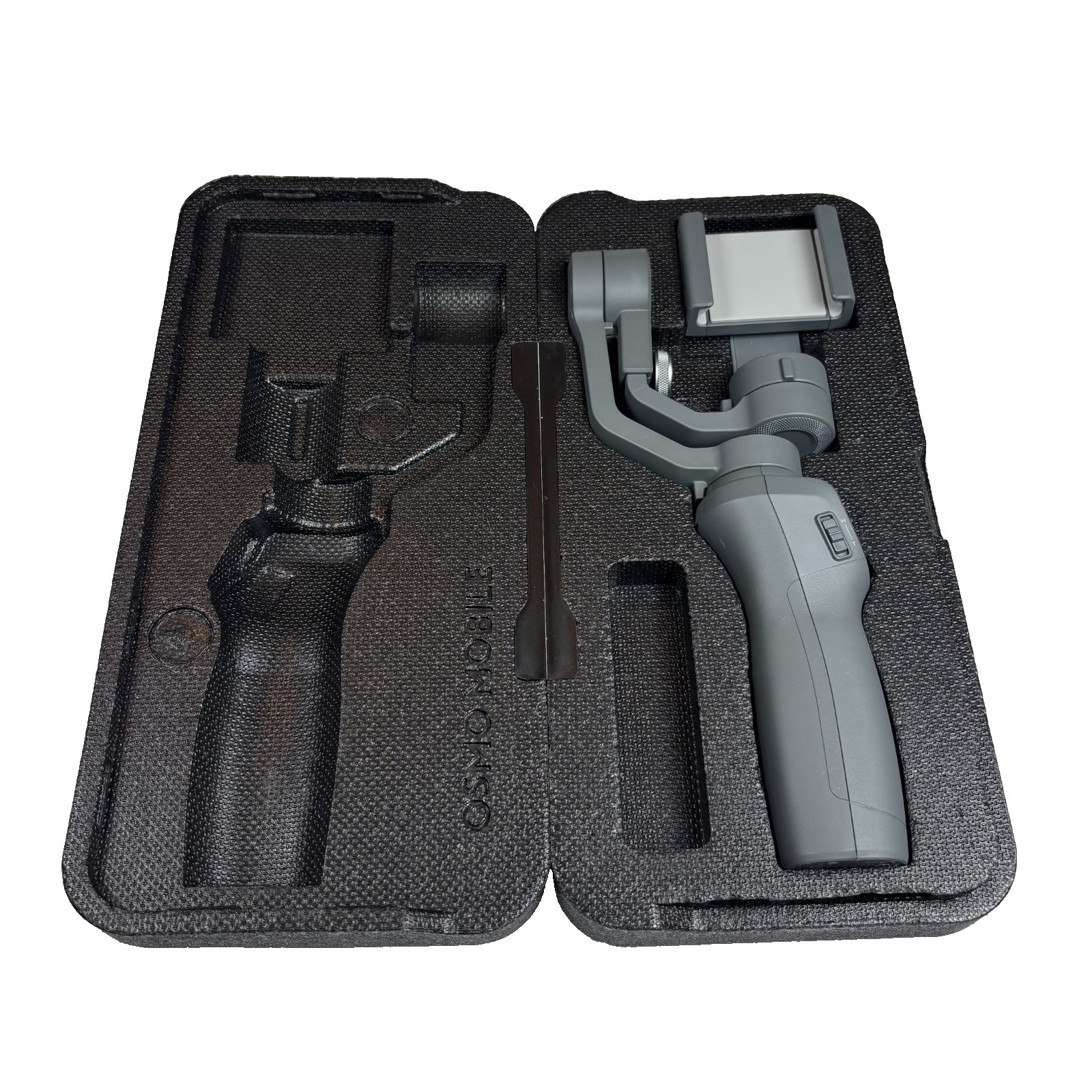 DJI OSMO MOBILE 2 SMARTPHONE GIMBAL STABILIZER W/ CASE HANDHELD OPEN BOX