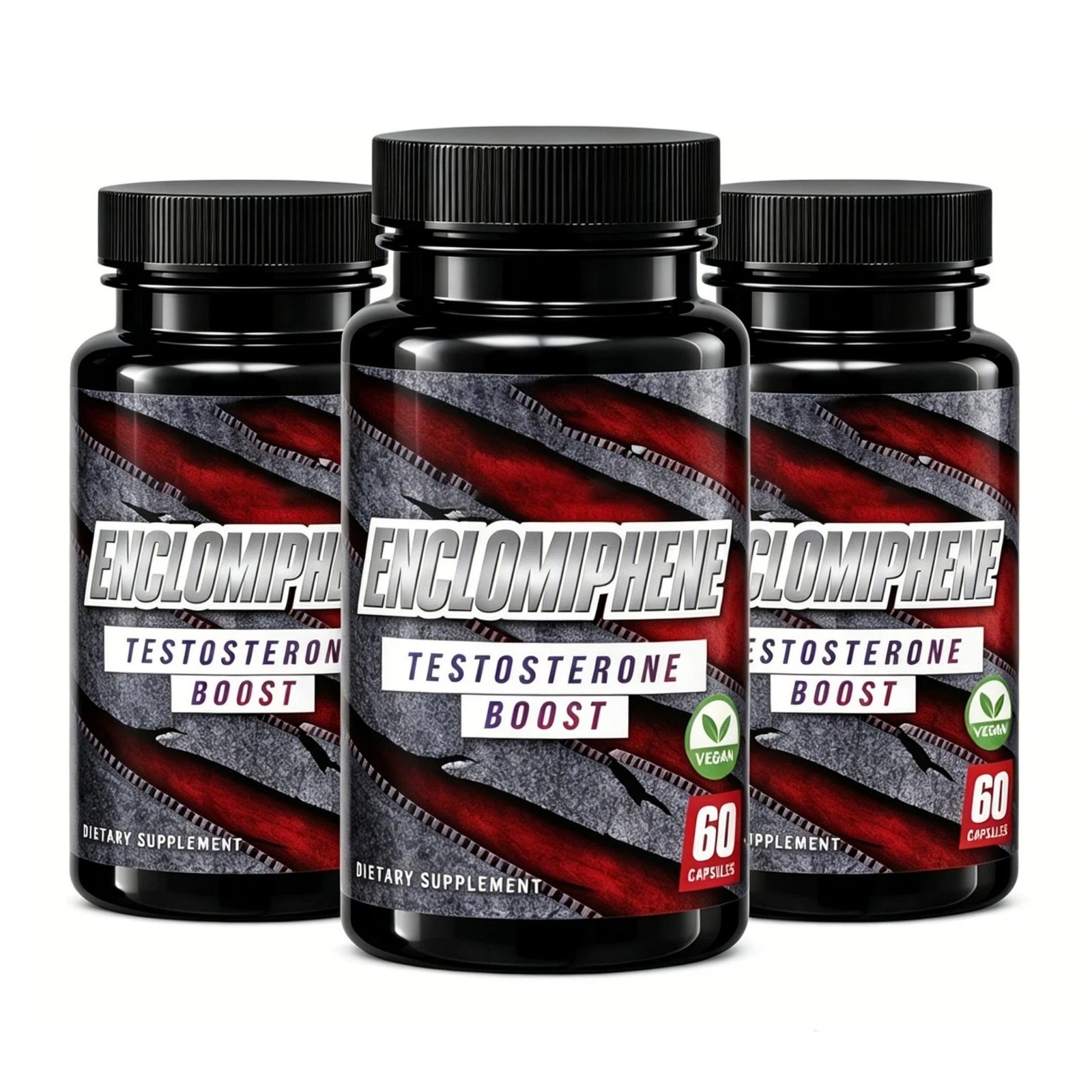 3 Packs Density Labs Enclomiphene 25mg, 180 Capsules, NEW & US STOCK