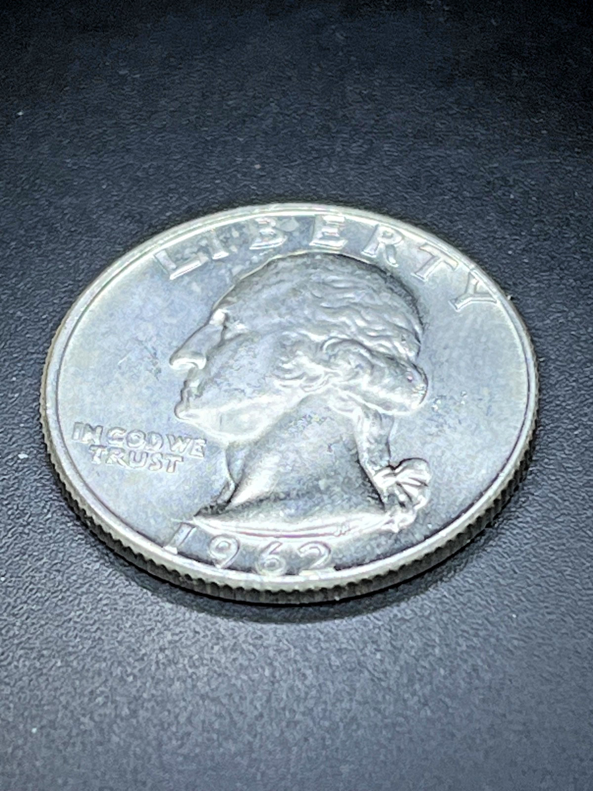 AU/BU 1962-D, Washington Quarter,90% Silver,DDR (D) MINT MARK   # RPD3