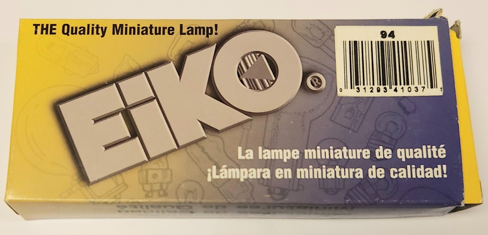 EIKO 94 BOX OF 10 12V15CP BA 15D 12V15CPL4 12 Volt 13 Watt Lamp Bulb 1.04 AMP 12