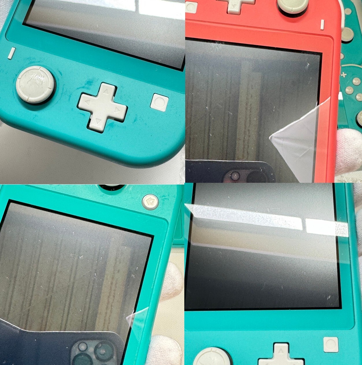 Refurbished Nintendo Switch Lite Turquoise Console & Charger with BOX 1 Day Ship