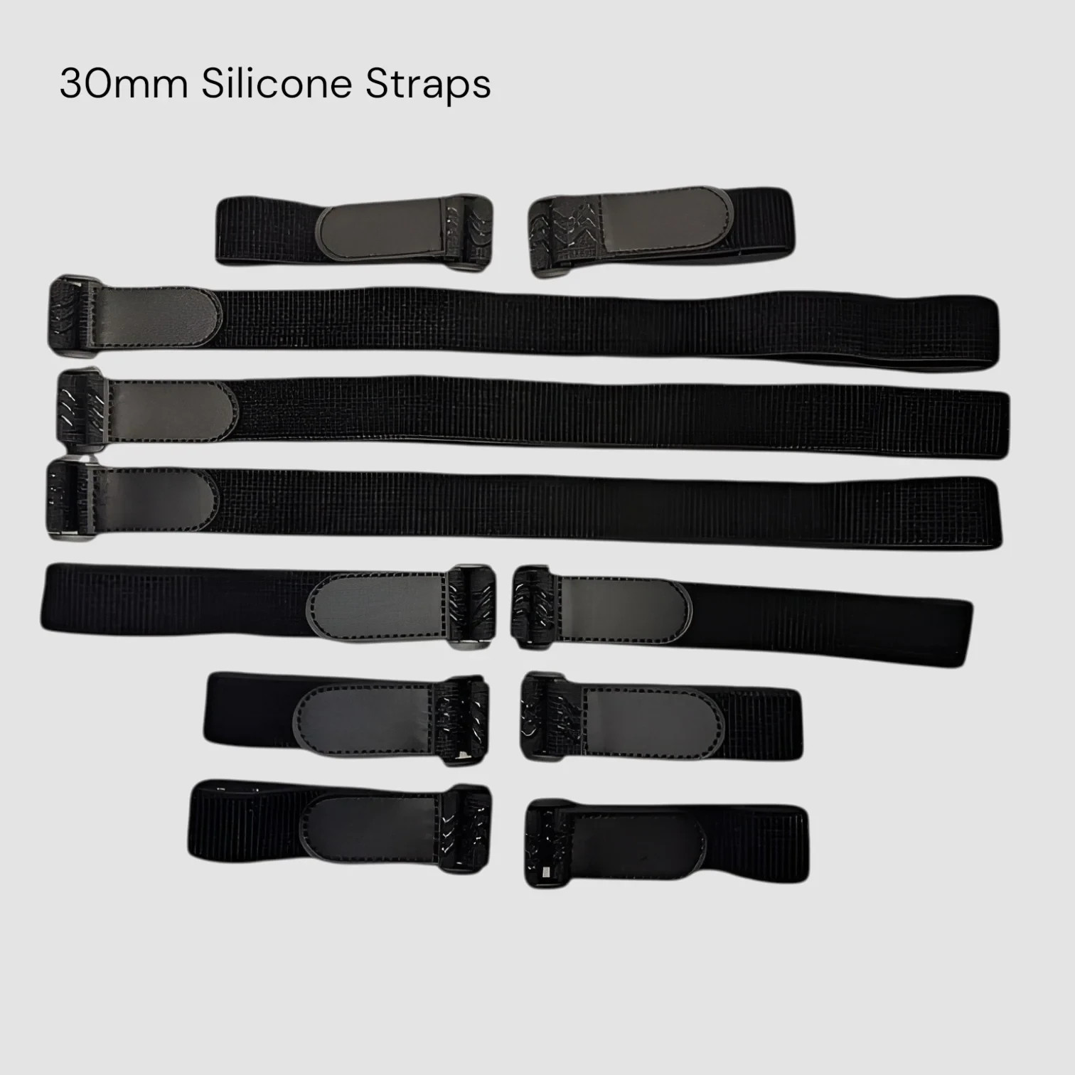 10 SlimeVR Compatible Silicone Backed 30mm Straps