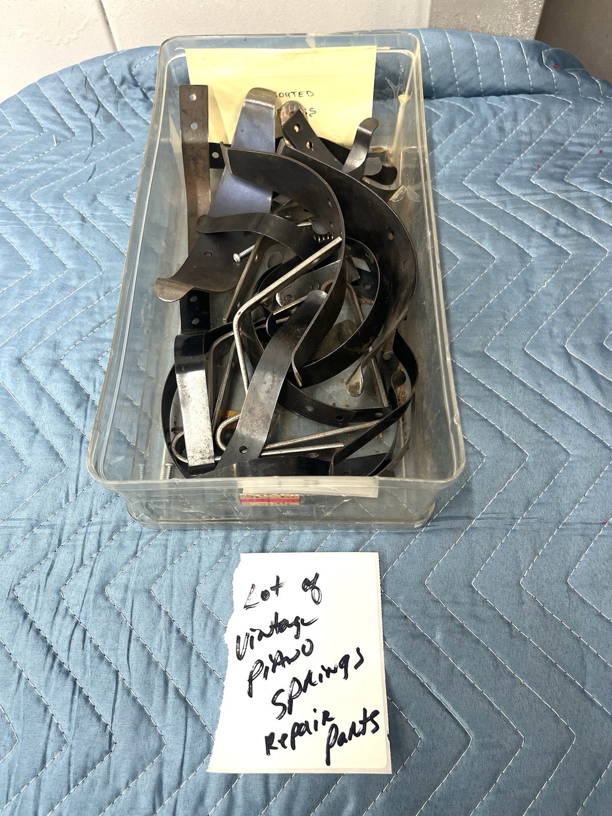 Vintage Lot of Piano Springs Repair Piano Parts