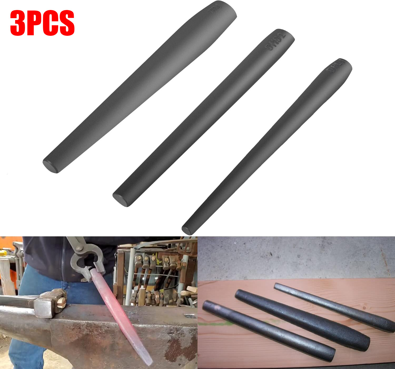 Blacksmith Drifts Kit Large Hammer Tomahawk Mouse Ax Drifts Hammer Eye Drift Set