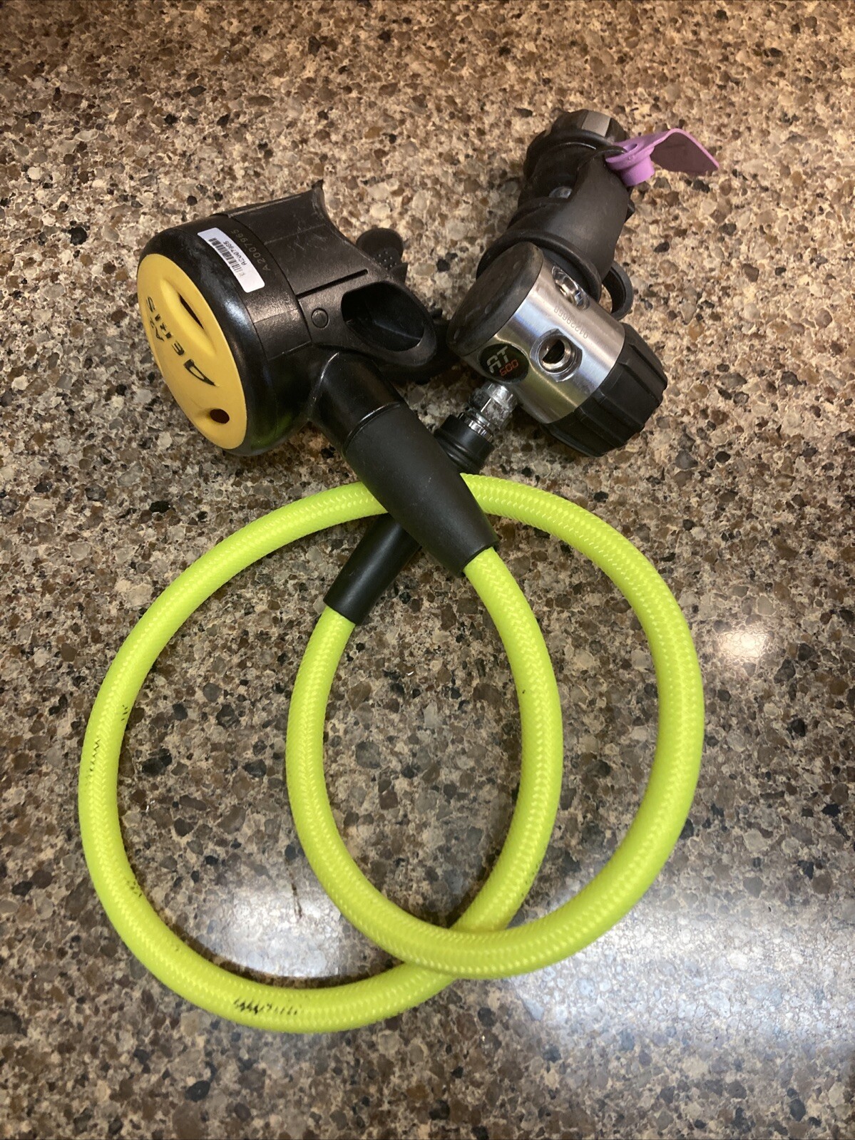 Aeris A2 AT600 regulator set  For scuba diving Read!