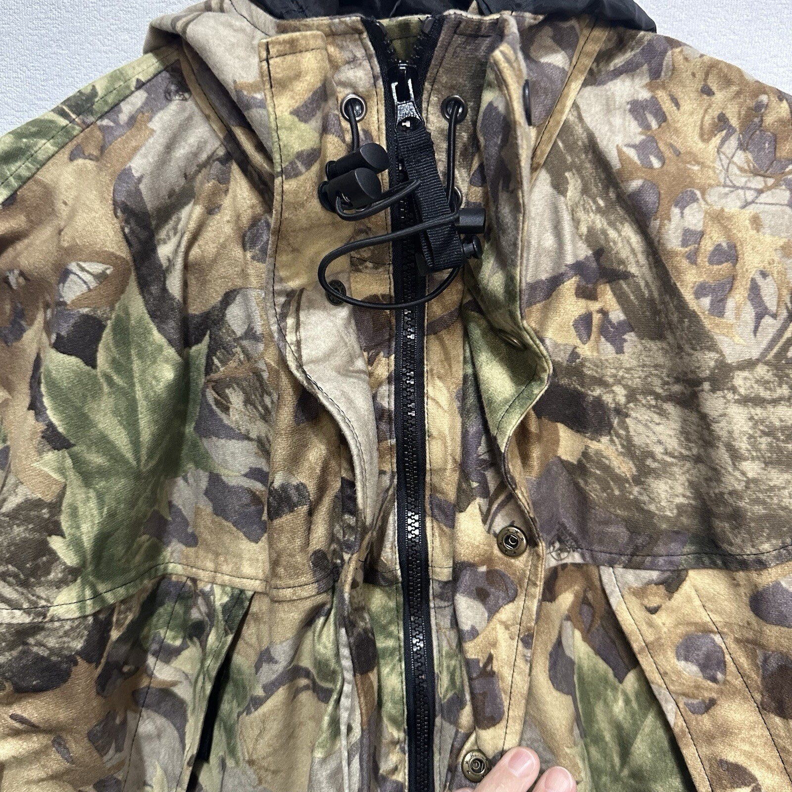 WFS Element Gear Waterproof Breathable Packable Rain Jacket Medium Men’s Cam