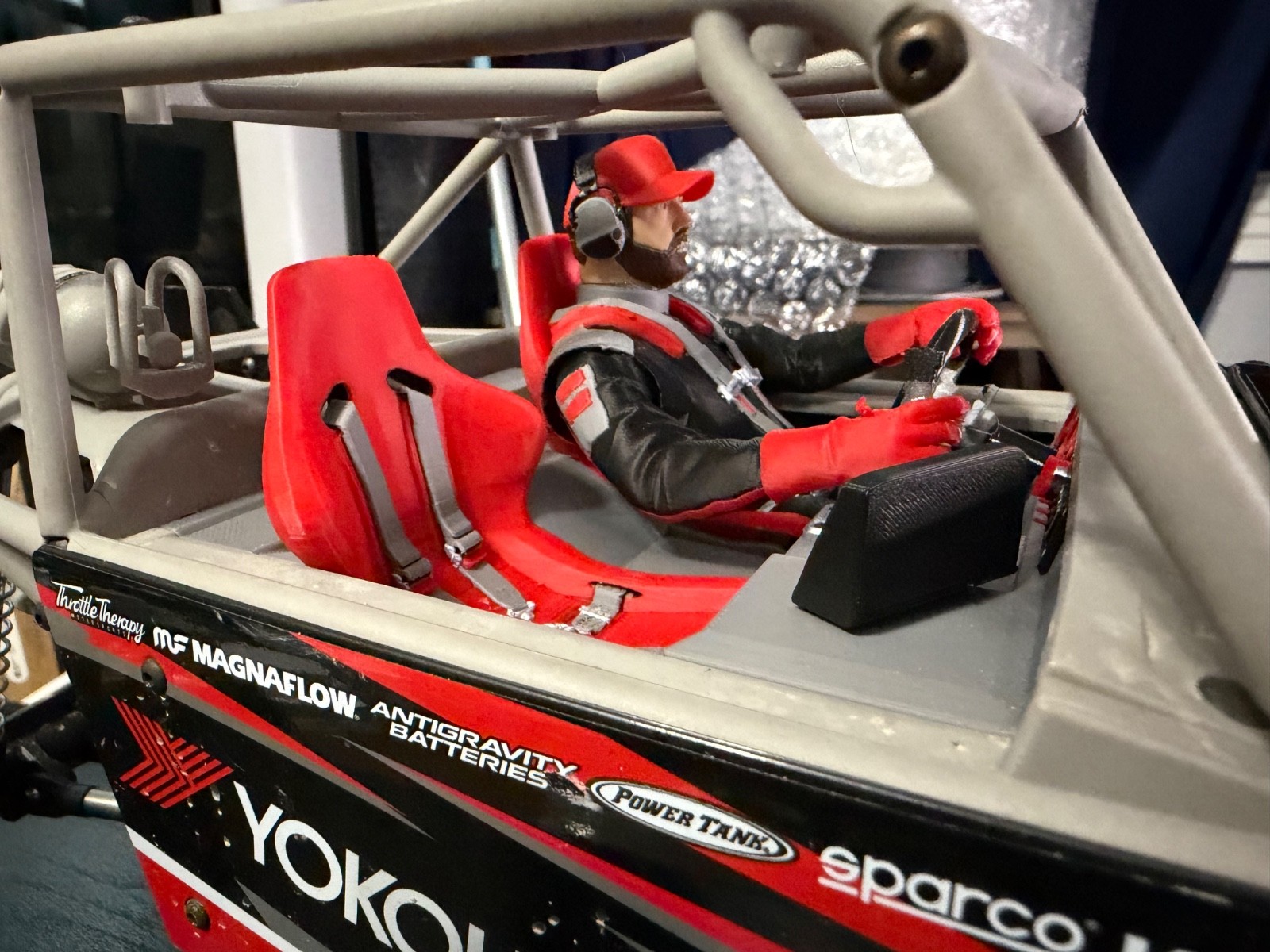 Vanquish H10 Optic Knights Customs Full Color Interior For RTR Yokohama grey