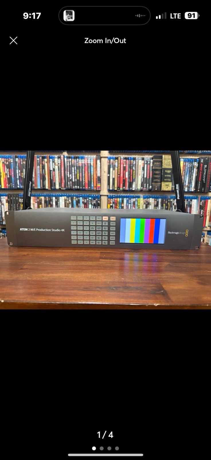 Blackmagic Design ATEM 2 M/E Production Studio 4K Switcher - Silver