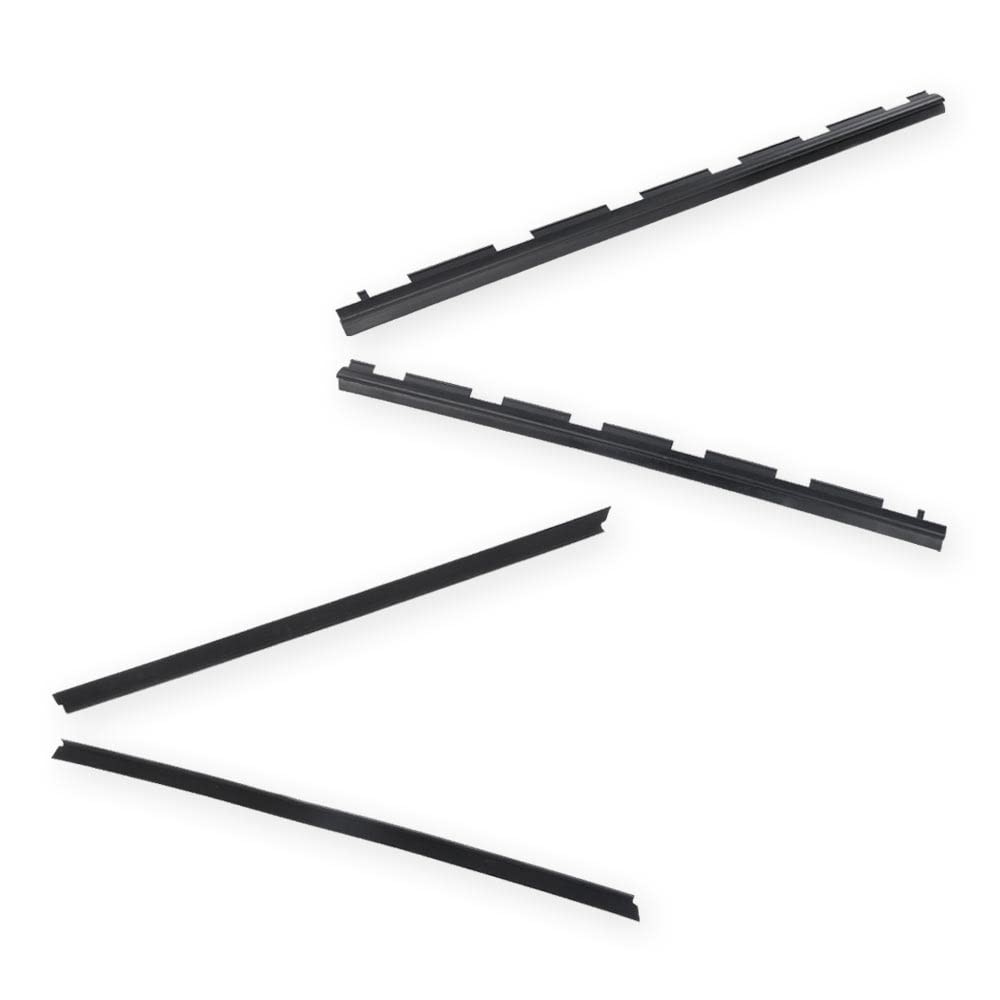 Window Sweep Felt Weatherstrip 4 Pc Kit for Blazer 92-94 C/K 1500 Truck 88-99