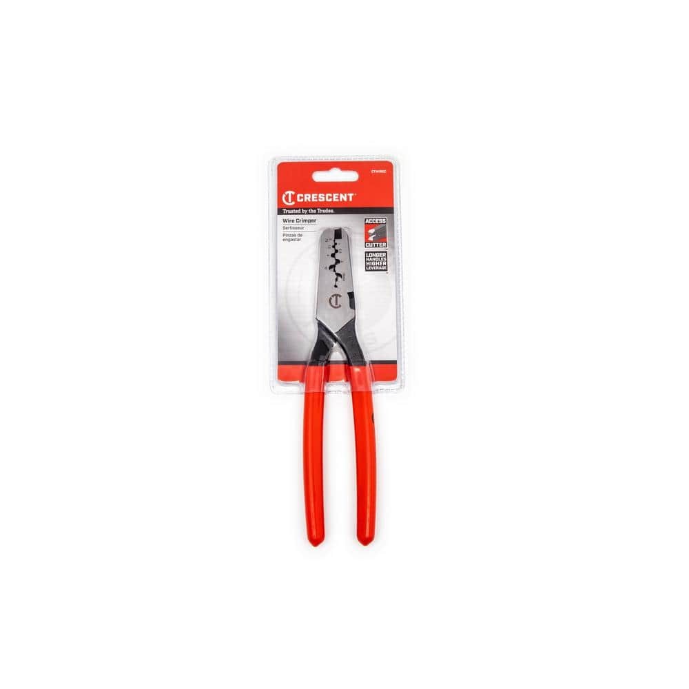 8 in. Wire Crimpers with Dipped Grips