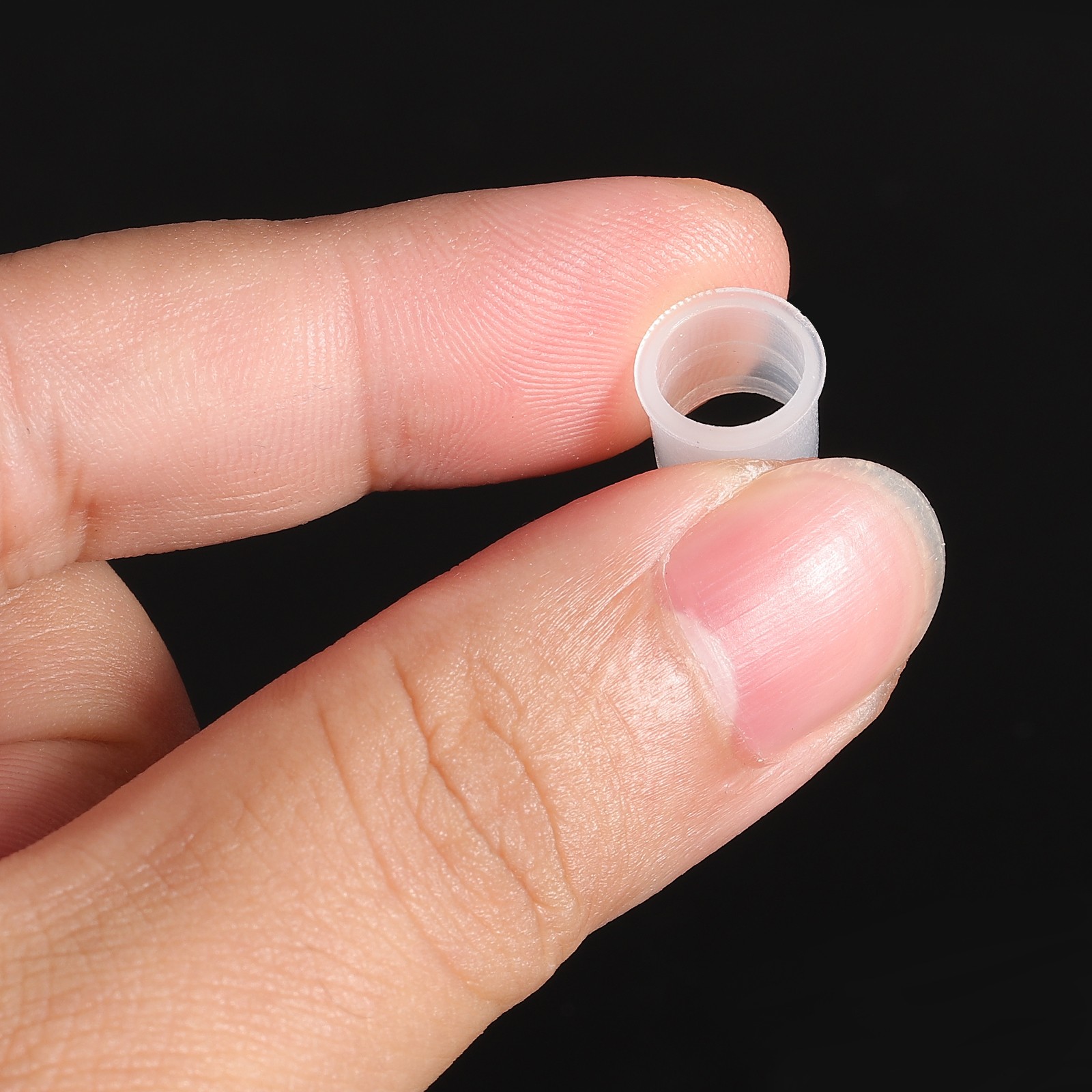 Lamp Pipe Cord Protector, 100 Pcs Washer Liner Bushing for 1/4 IPS Pipe, Clear