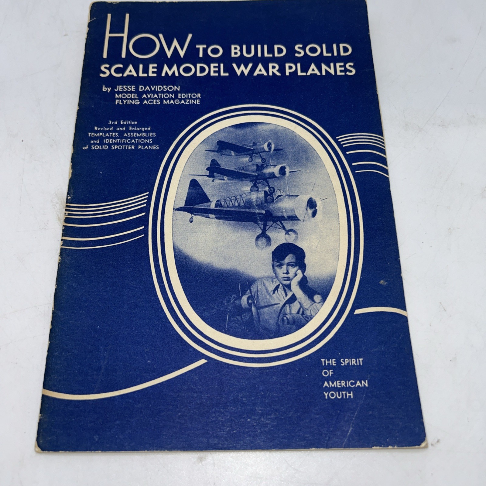 X-Acto Vintage Book How to Build solid scale Model Airplanes 3rd edition 1944