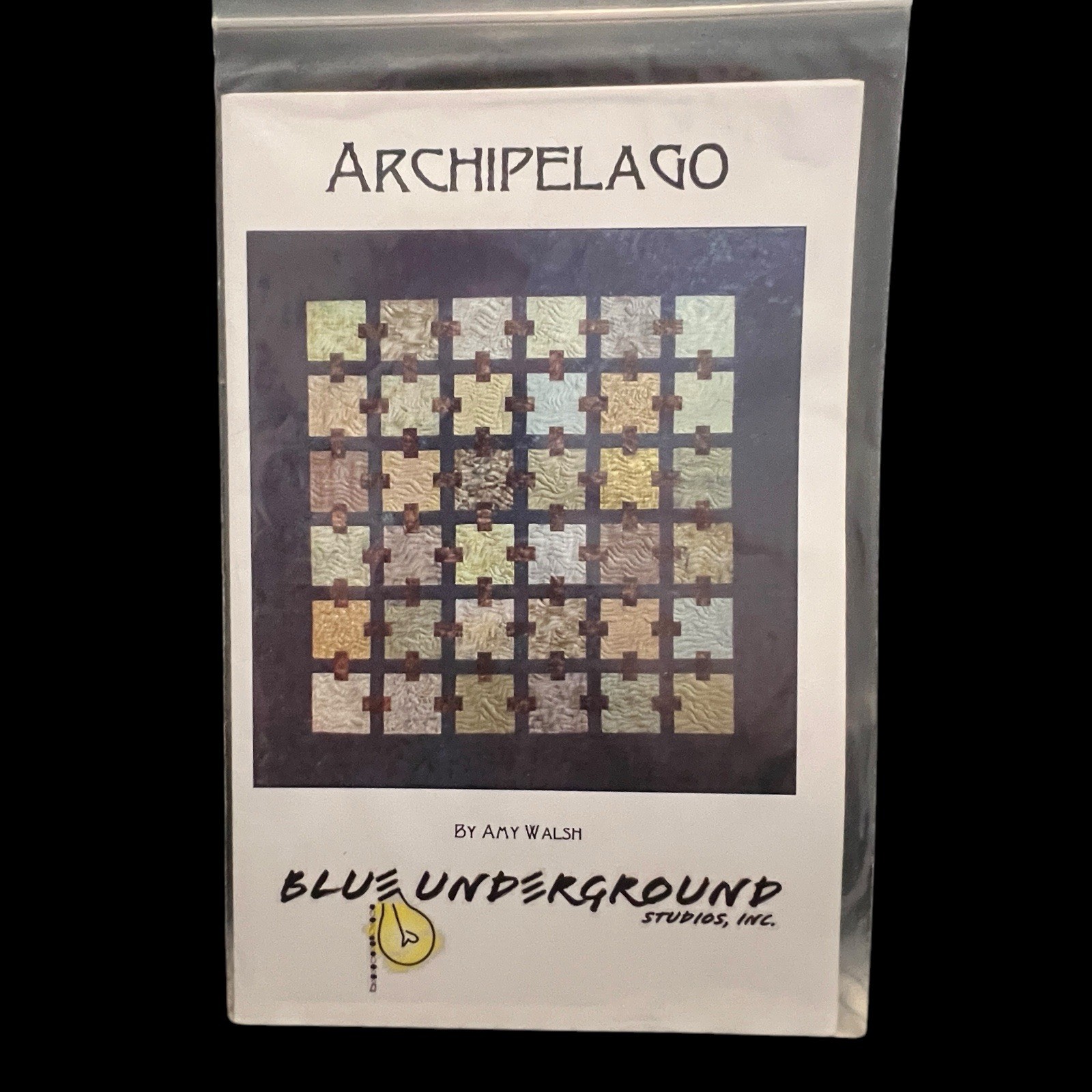 Archipelago  78" x 78" Quilt Pattern Amy Walsh Blue Underground Studios 2007