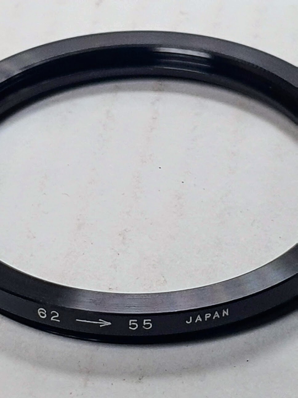 62-55mm Step-Down Lens Filter Converting Adapter Ring 62mm-55mm Metal 62-55 New
