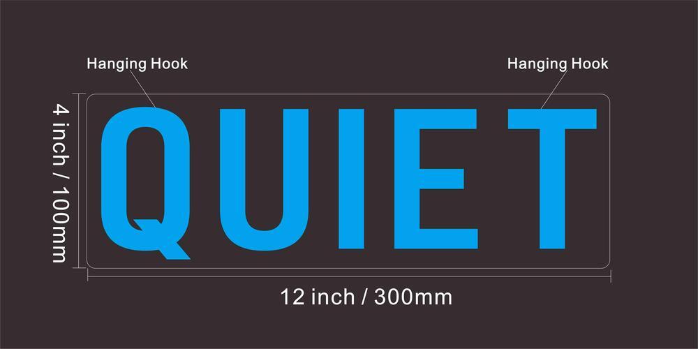 Quiet Please Office Decor Display Flexible Custom Neon Sign