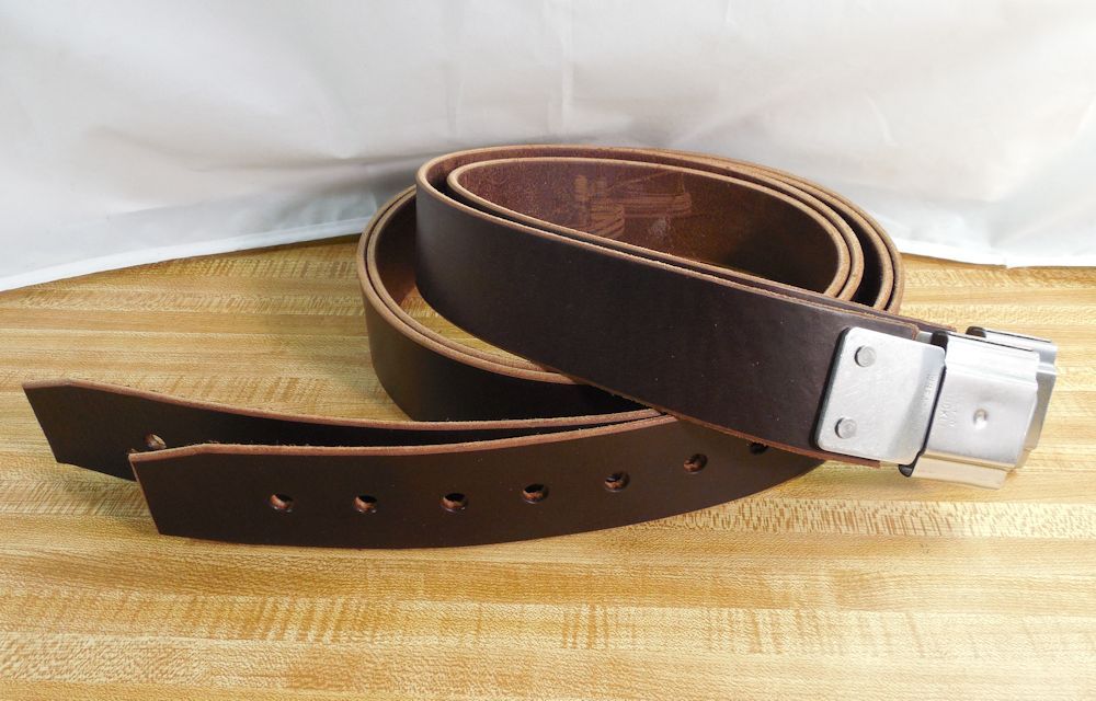 USA Handmade WESTERN STIRRUP LEATHERS _ 2" x 66" MEDIUM OIL BROWN with BUCKLES
