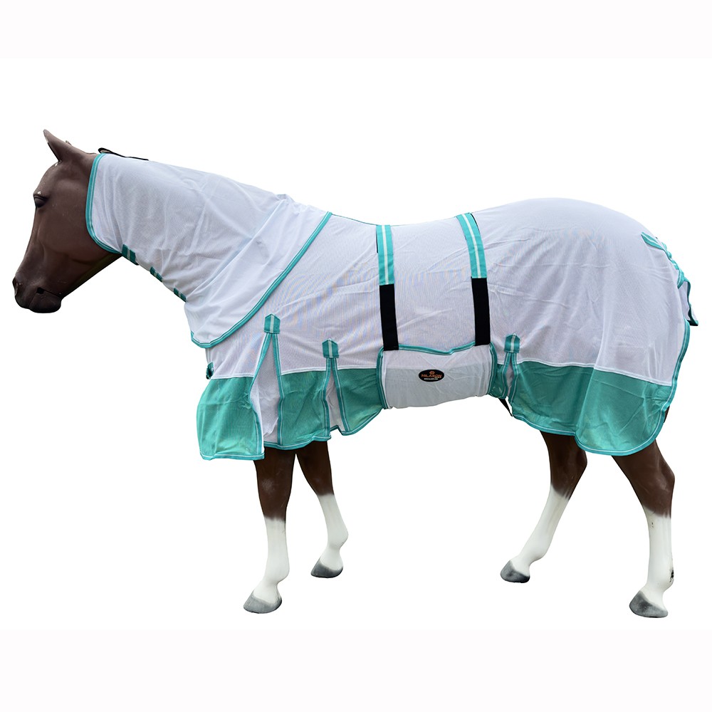 HILASON Horse Fly Sheet UV Protect Breathable Mesh Bug Mosquito Spring | Summer