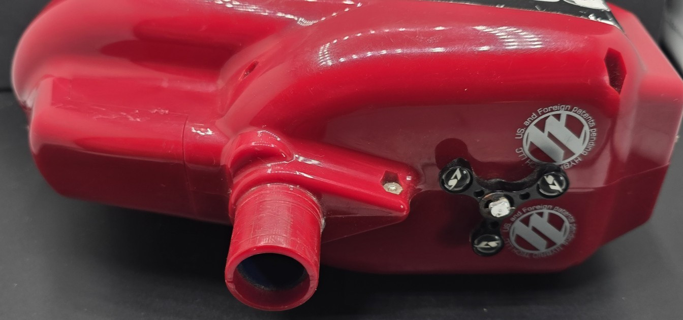 Hybrid HALO B Red Paintball Loader-Complete and Functioning