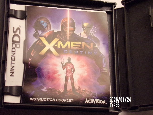 X-MEN Destiny Marvel (Nintendo DS) ***Case ONLY*** NO GAME*** USA Version