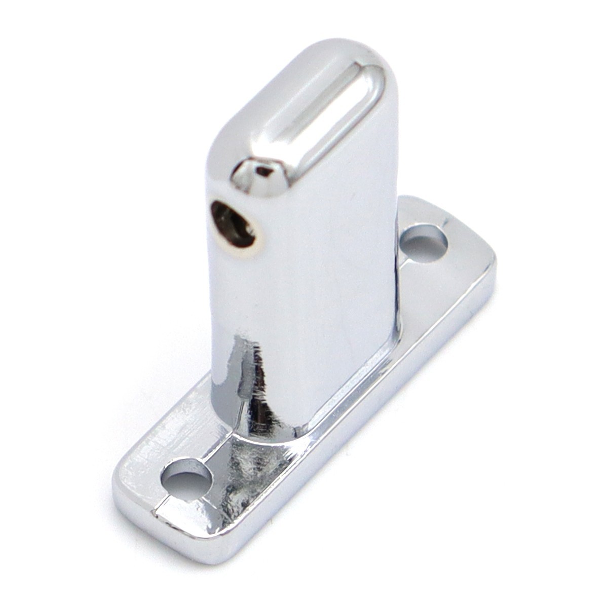 6Pcs Headless Bass String Locking Nut Metal Through-Body String Locking Silver