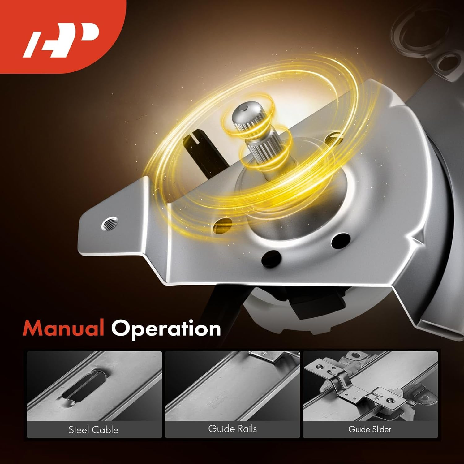 Manual Window Regulator without Motor Compatible with Chevrolet Tracker 1999-200