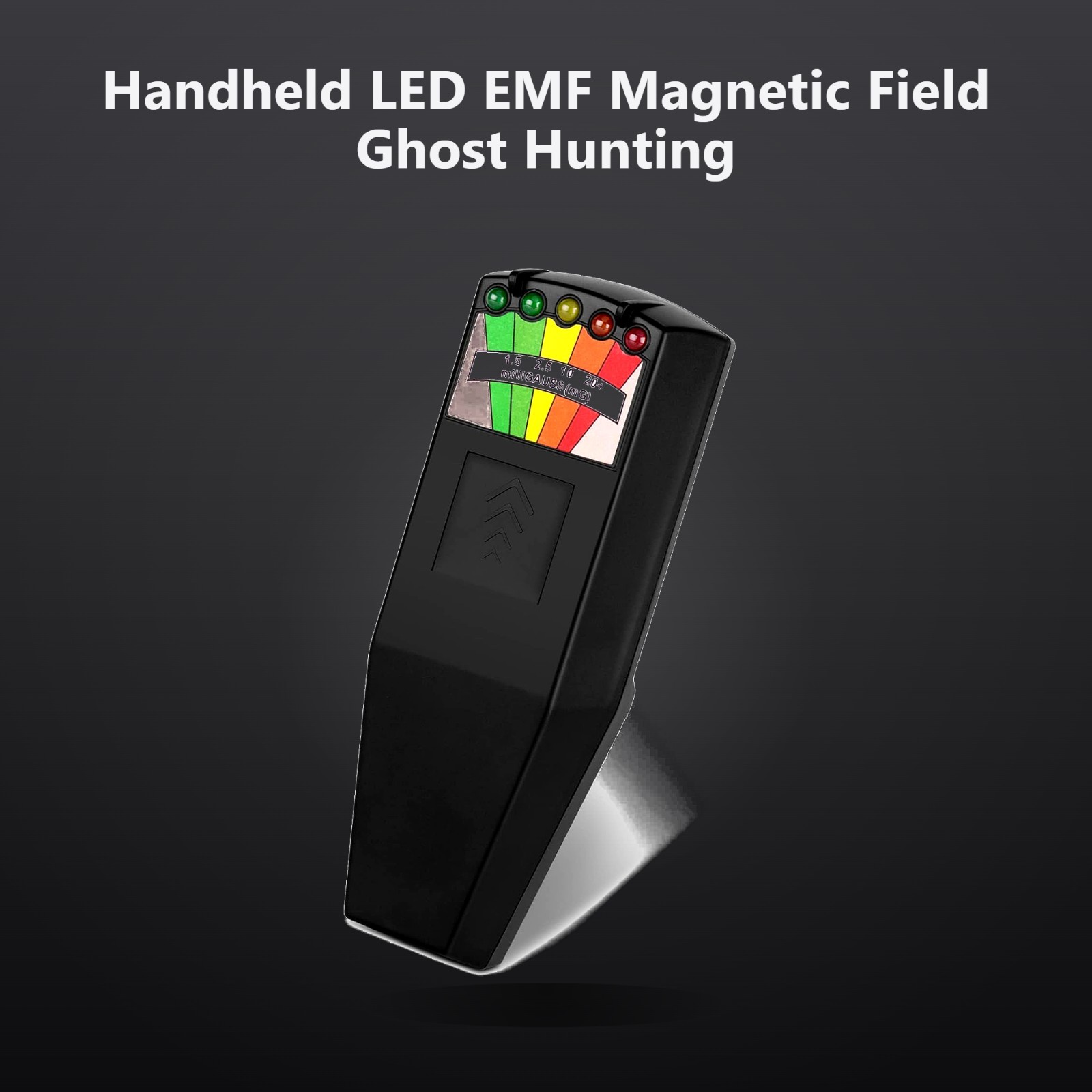 Handheld LED EMF Magnetic Field Ghost Hunting Detector, Paranormal