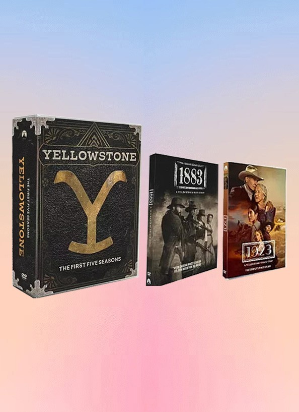 Yellowstone The Complete Series Season 1-5 Part 1&2 + 1883 1923 DVD Set;