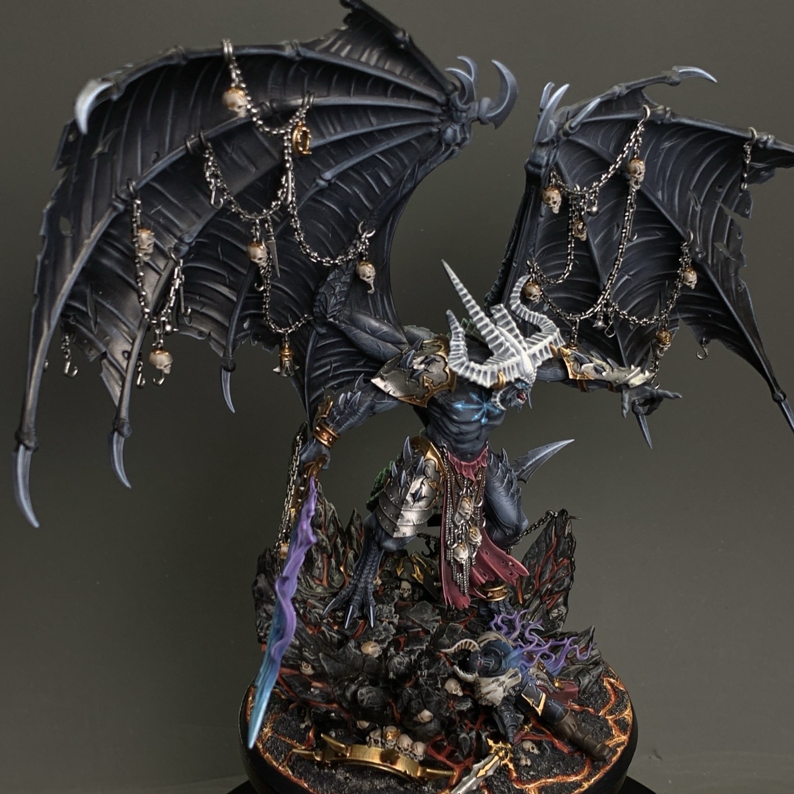 Warhammer AOS Be'Lakor The Dark Master PRO Painted Slaves to Darkness Presale