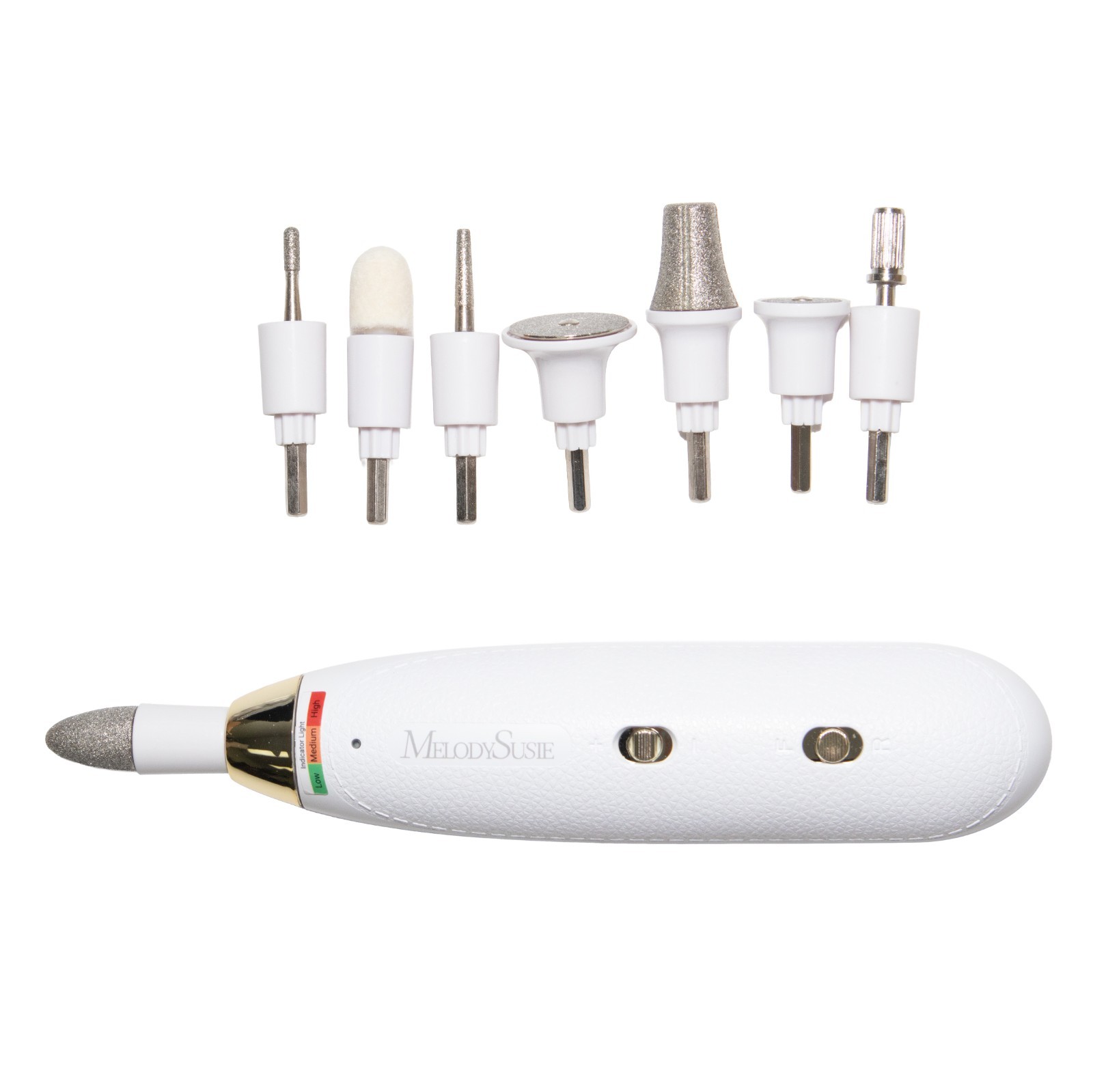 MelodySusie PC650E Nail Drill Kit Rechargeable Cordless All-In-One Kit