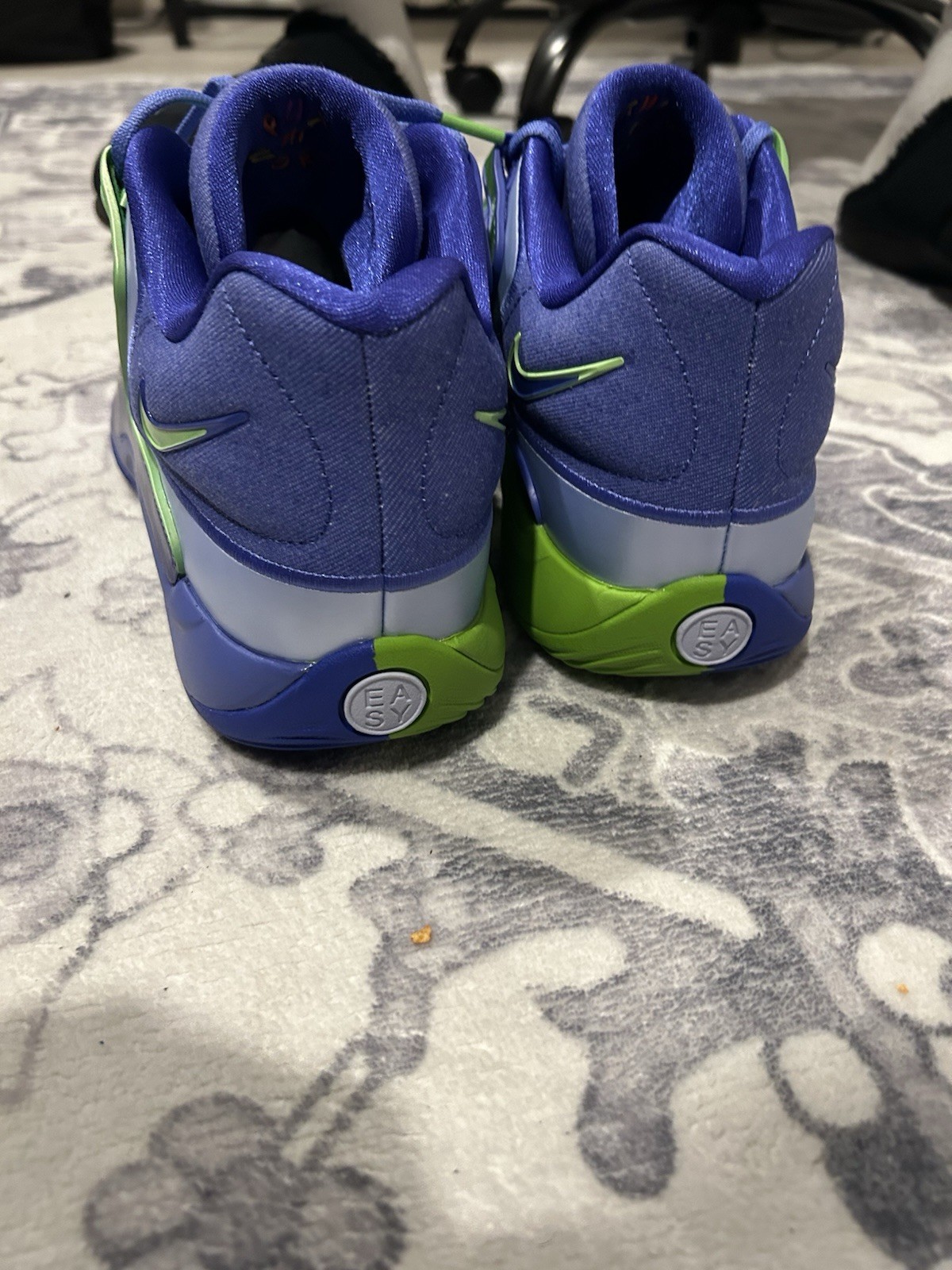 Nike KD EYBL Blue Green Basketball Sneaker. Willing to trade‼️